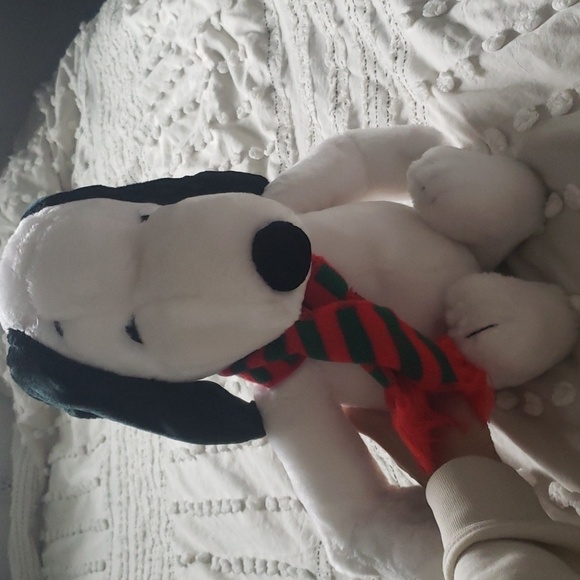 Vintage 1968 Snoopy peanuts plush stuffed animal approx 19" - Picture 3 of 10